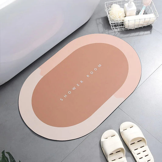 Absorbent Non Slip Bath Mat