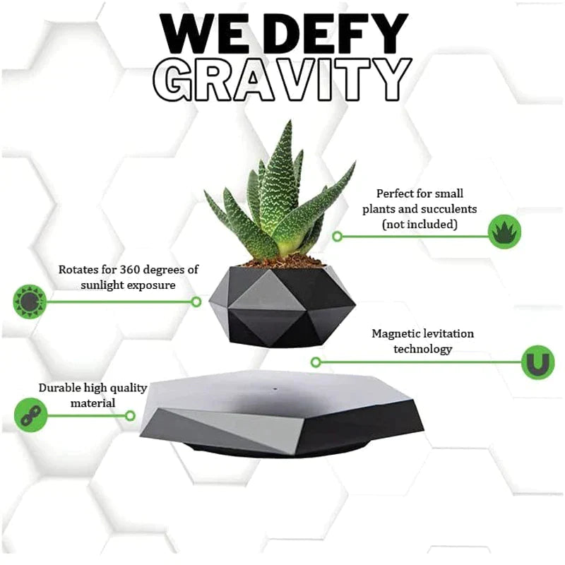 3D Levitating Plant Pot