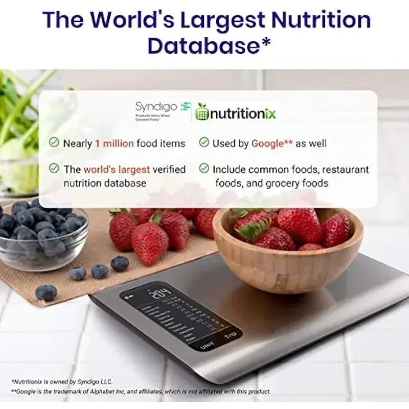 Smart App Nutrition Kitchen Scale